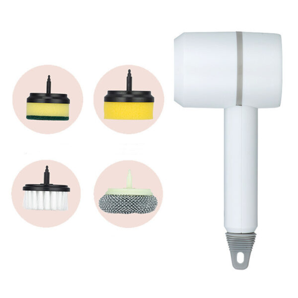 Wireless Electric Dishwashing & Tile Cleaning Brush - USB Rechargeable - Image 7