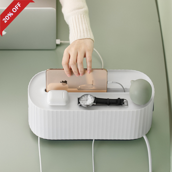 Power Strip Wire Case Organizer