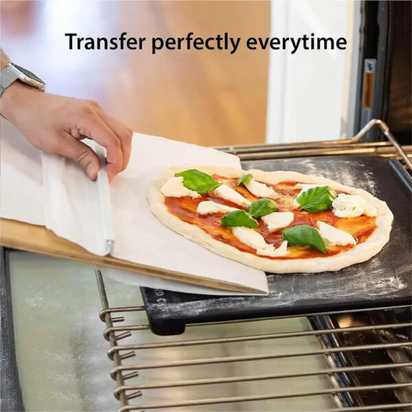 Sliding Non-Stick Pizza Shovel & Cutting Board – Kitchen Baking Tool - Image 6