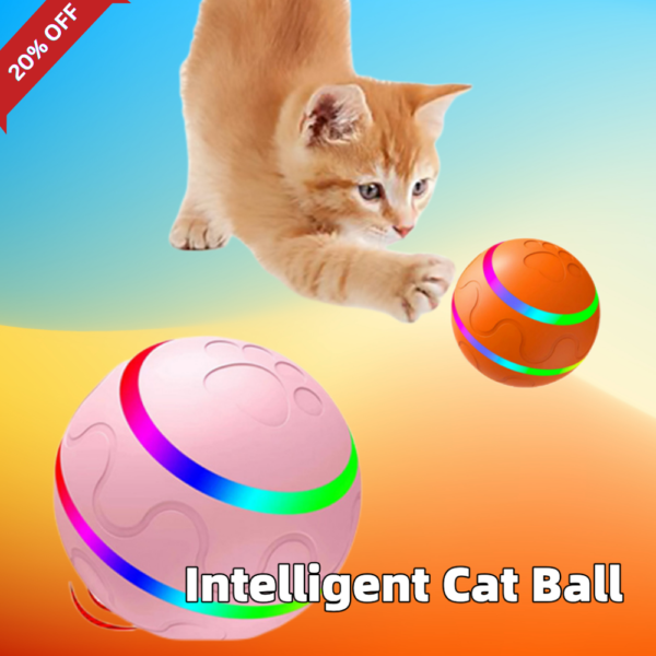 Pet New Cat Wicked Ball Toy Intelligent Ball USB Cat Toys Self Rotating Ball Automatic Rotation Ball